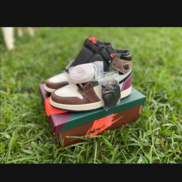 Nike Air Jordan 1 Retro “Crafted” Brand new size 5 Men - Picture 5 of 5